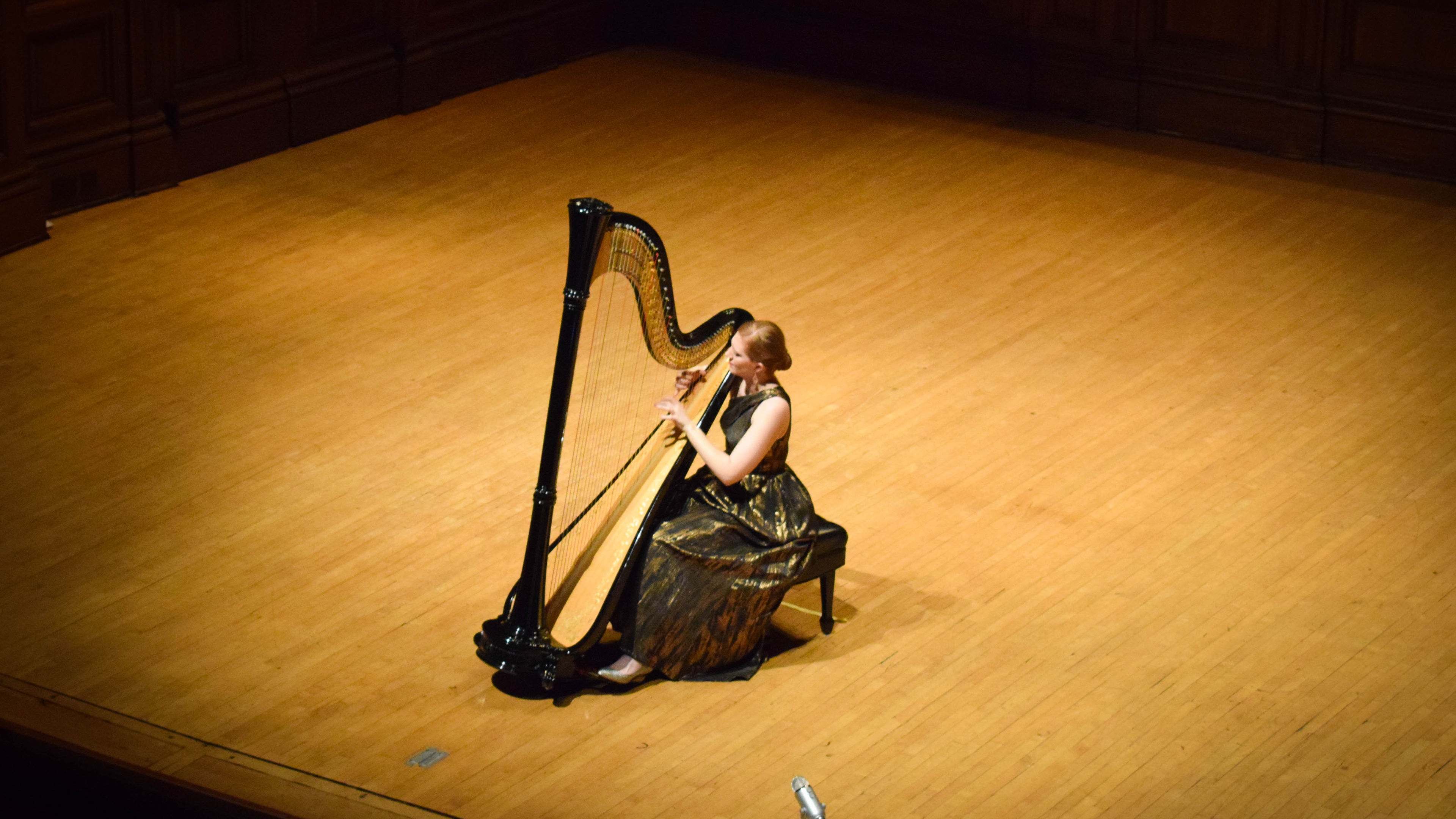 Molly O'Roark, concert harpist